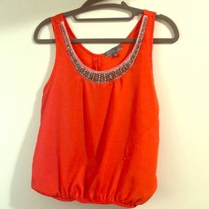 Orange tops